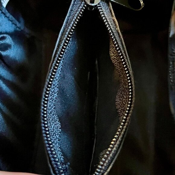 Joy Collection Small Black Hard Shell Evening Clutch Purse - Picture 7 of 16